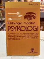 Riktningar i modern psykologi