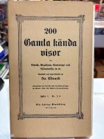 200 Gamla k&auml;nda visor om k&auml;rlek, dryckjom, bev&auml;rings- och sj&ouml;manliv, m.m. - H&auml;fte 1-7 (av 8)