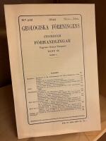 Geologiska F&ouml;reningens i Stockholm F&ouml;rhandlingar - Band 66 H&auml;fte 4