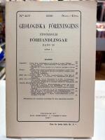 Geologiska F&ouml;reningens i Stockholm F&ouml;rhandlingar - Band 58 H&auml;fte 4
