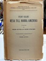 Pehr Kalms resa till norra Amerika - Till&auml;gsband