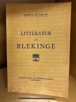 Litteratur om Blekinge