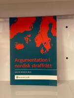 Argumentation i nordisk straffr&auml;tt
