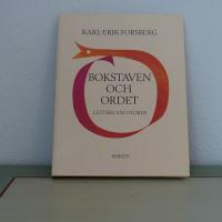 Bokstaven och ordet. Letters and words.