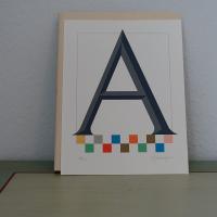 Bokstaven och ordet. Letters and words.