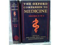 The Oxford companion to Medicine I-II