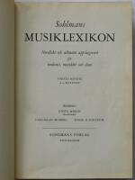Sohlmans musiklexikon 1 - 4