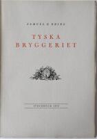 Tyska Bryggeriet Bidrag till Stockholms bryggerihistoria