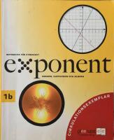 Exponent - [matematik f&ouml;r gymnasiet]