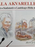 M&aring;la akvareller - portr&auml;tt, stadsmotiv, landskap, r&ouml;da stugor
