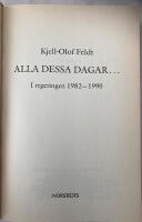 Alla dessa dagar&hellip;.