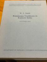 Rāmāyaṇa traditions in eastern India - Assam, Bengal, Orissa