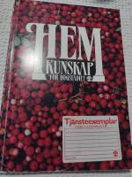 Hemkunskap h&ouml;gstadiet l&auml;rarhl