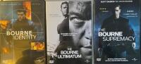 The Bourne Identity, The Bourne Ultimatum & The Bourne Supremacy