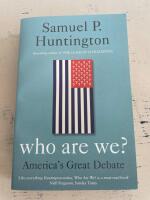 Who are we? : America's great debate