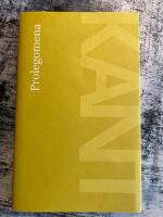 Prolegomena - Till varje framtida metafysik som skall kunna upptr&auml;da som ve
