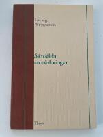S&auml;rskilda anm&auml;rkningar