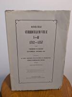 Curriculum vitae I-II