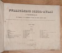 Fullst&auml;ndig Schol-Atlas i Fyratiofem Blad