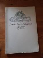 Svenska Linn&eacute;-S&auml;llskapets &Aring;rsskrift &Aring;rg. XVII 1934