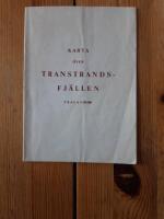 Karta &ouml;ver TRANSTRANDSFJ&Auml;LLEN. Skala 1:50 000 1961