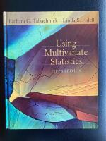 Usong Multivariate Statistics