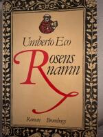 Rosens namn - roman