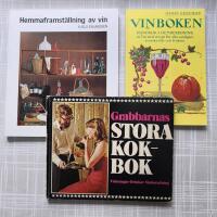 Hemmaframst&auml;llning av vin / Vinboken / Grabbarnas stora kokbok : Vickningar - Drinkar - Vinberedning