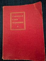 Carminum Liber Holmiensis