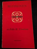 Beethoven - En f&ouml;rfattarbiografi av Folke H. T&ouml;rnblom