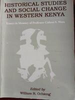Historical studies and social change in Western Kenya