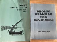 Bilingual Dholuo-English Dictionary & Dholuo Grammar for Beginners