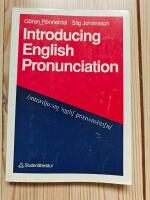 Introducing English Pronunciation