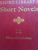 The Oxford library of Short Novells