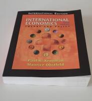 International economics : theory and policy