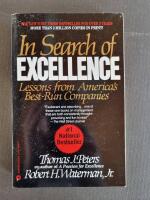 In search of excellence : lessons from America's best-run companies