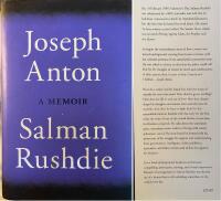 Joseph Anton - A Memoir