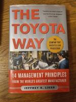 Toyota way - 14 management principles from the worlds greatest manufacturer
