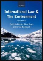 International law and the environment