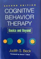 Cognitive behavior therapy : basics and beyond