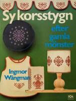 Sy korsstygn efter gamla m&ouml;nster