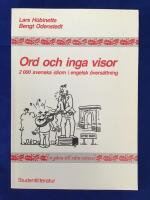 Ord och inga visor