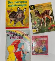 4 sm&aring;b&ouml;cker fr&aring;n 1950-1960-tal