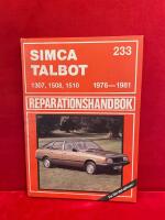Simca Talbot 1307, 1508, 1510 Alpine 1976-1981 Reparationshandbok