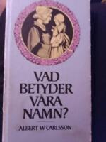 Vad betyder v&aring;ra namn?