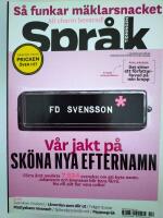 Spr&aring;ktidningen 2013 nr 2-8 + 2012 nr 8