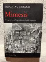 Mimesis : verklighetsframst&auml;llningen i den v&auml;sterl&auml;ndska litteraturen