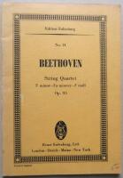 Str&aring;kkvartett nr 11 F moll Op 95