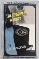 The reader is warned