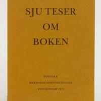 Sju teser om boken